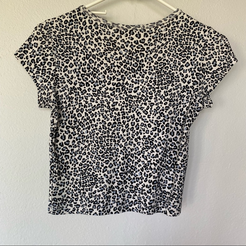 Leopard print crop top - Picture 2 of 3